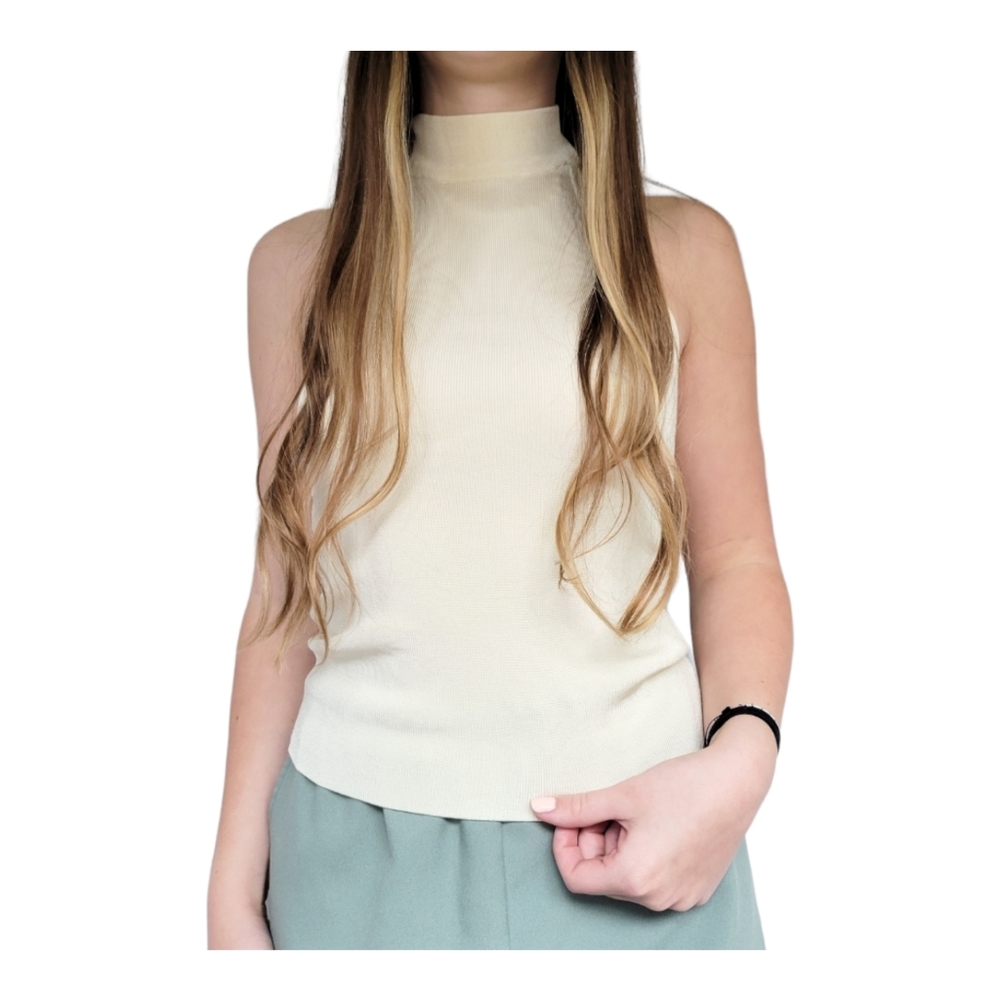 Dèluc off-white colored Olivia top